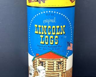 Vintage Toy Lincoln Logs