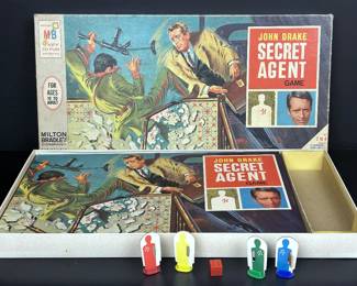 Vintage John Drake Secret Agent Game