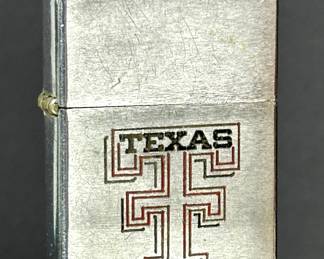 Vintage 1960s Texas Tech Zippo Lighter