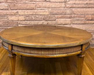 Mid Century Round Cocktail / Coffee Table by Brandt Furntirue 