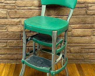 Vintage Mid Century Cosco Stool 