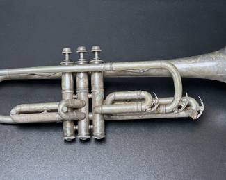 Vintage York Trumpet Cornet produced in 1935 according to the serial number.  