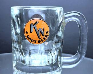 Vintaga KN Root Beer Glass Mug
