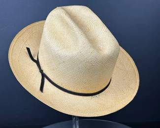Vintage Men's Straw Hat by Gold Label