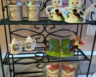 Vintage salt and pepper shakers