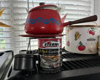 Vintage Fondue Set