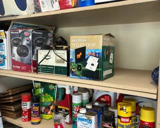 Garage full of various items
