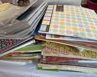 Scrapbooking paper