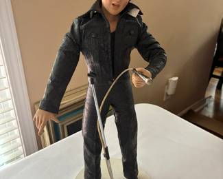 Vintage 1993 Ashton Drake Galleries Elvis Presley '68 Comeback Special doll