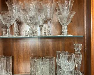 Crystal and glassware