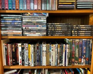 DVDs and VHS