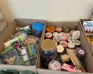 Huge selection of craft supplies