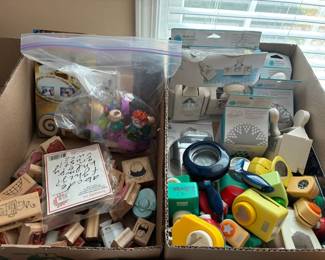 Stamps and Paper punches