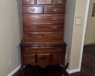 Mahogany Highboy 