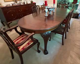 Large Chippendale Table