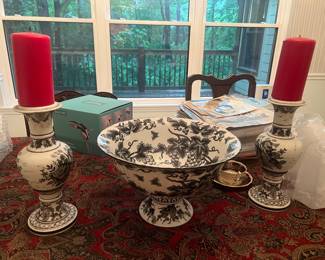 Great Bowl and Vase Set