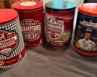 Alabama and Auburn Cans