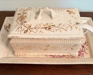 Antique Tureen w/ Underplate