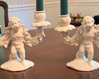 Cherub Candle Holders 