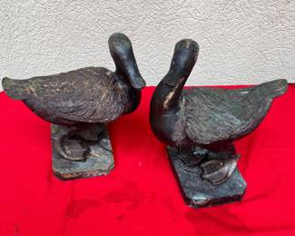 Large Bronze Ducks
