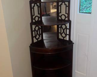 Mahogany Corner Shelf