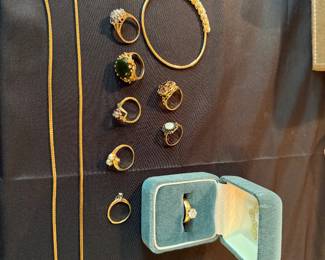 10K,14K,18K Gold and Costume Jewelry 