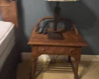 Table, Stained Glass Lamp