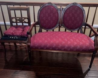 Chair and Settee
