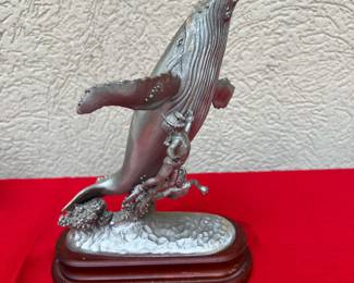 Pewter Whale