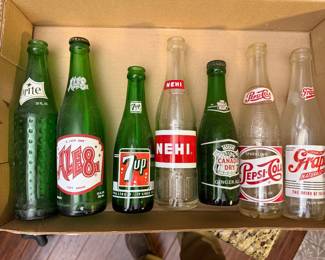 Bottles, mint graphics 