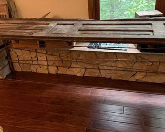 150 Year Old Door Table
