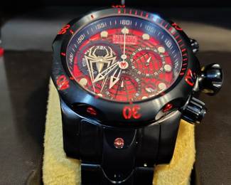 Limited edition Marvel Comics Invicta spiderman watch.