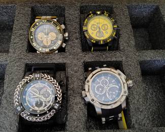 Assorted invicta watches all new with tags