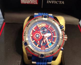 Invicta Captain America limited edition watch.