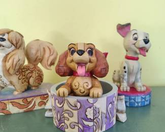 Jim Shore Disney Traditions collection dogs