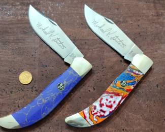 Hen and Rooster custom Knives