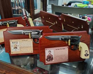 Wild west pistol knives