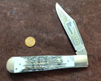 Rare Cooper Cutlery Stag the conqueror knife.