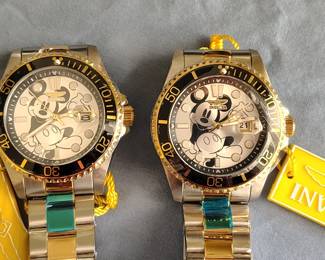 Invicta Disney Watches new with tags.