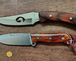 Buck custom knife and Puma Knife