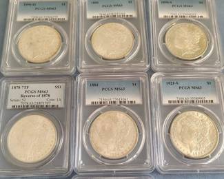 Even more Morgan Silver Dollars
