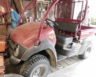 2006 Kawasaki Mule 610, 4WD, 235 Hours