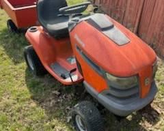 Husquavara Mower & Dump Trailer