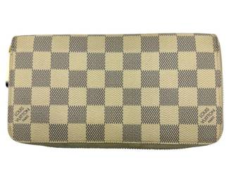 Louis Vuitton Damier Azur Zippy Wallet