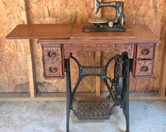 Antique Singer Sewing Machine
