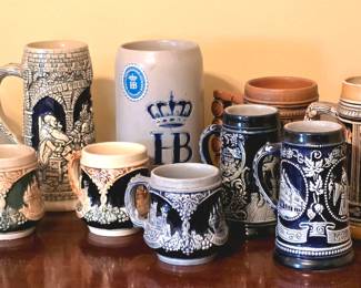Vintage German Steins