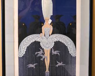 Erte Signed Lithograph Limited Edition of 300