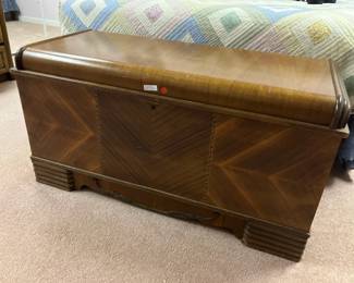 Waterfall cedar chest