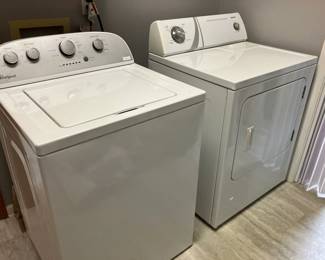 Whirlpool washer, Admiral gas dryer