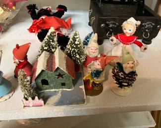 Antique Christmas decor